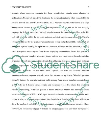 Trusted Computer System Evaluation Criteria for Nessus vs Wireshark