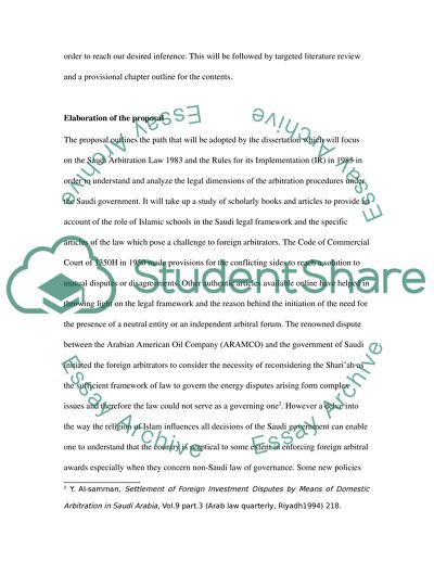 Enforcement of Foreign Arbitral Awards in Saudi Arabia
