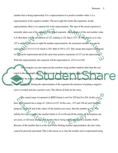Floating point IEEE754
