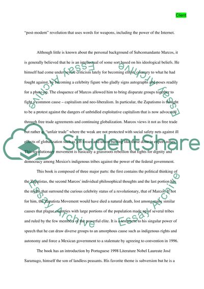 The Zapatista Movement