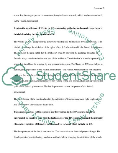 Considering Evidence in Trials Involving the Fourth Amendment