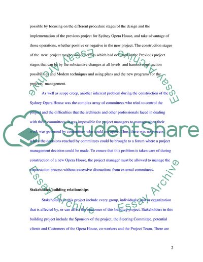 Building a New Sydney Opera House