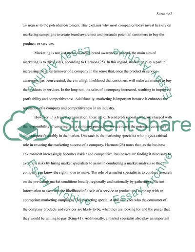 The Marketability of Market