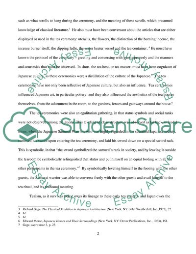 Japanese Tea House Architecture