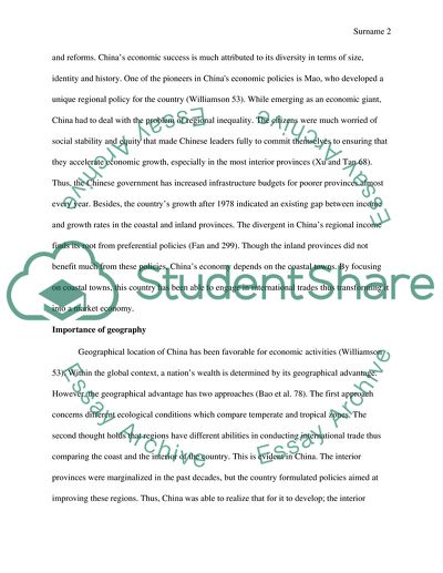 Transition to a Market Economy in China