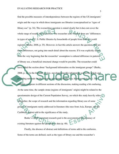 Library Information, the Importance of Critical Thinking