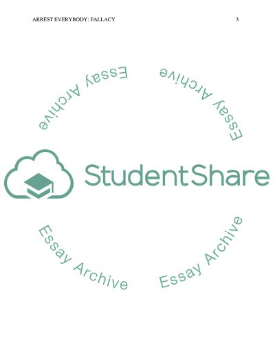 Arrest Everybody by J. Sullum