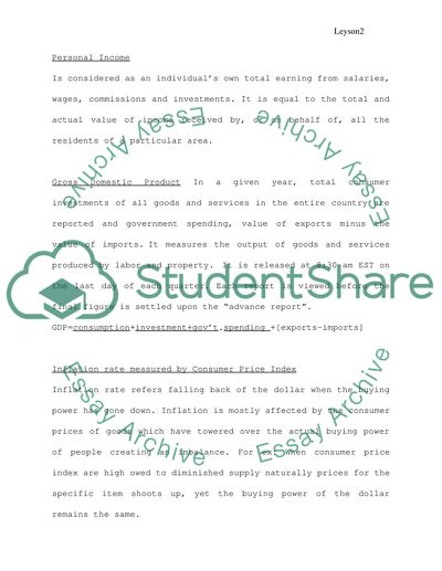 Retail Sales, Personal Income, and Producer Price Index