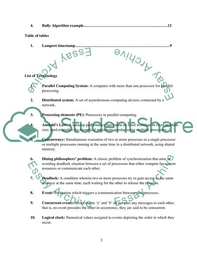 Distributed and Parallel Systems