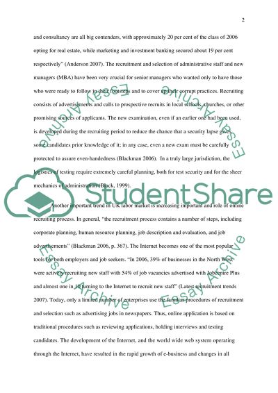 Employee Resourcing in the UK