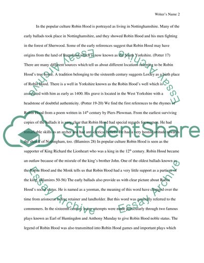 Robin Hood in Popular Culture