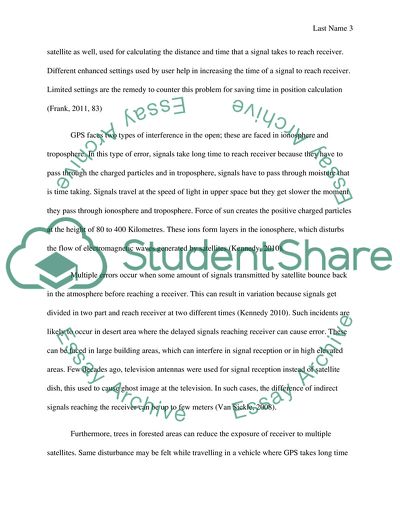 Gps and Common Errors