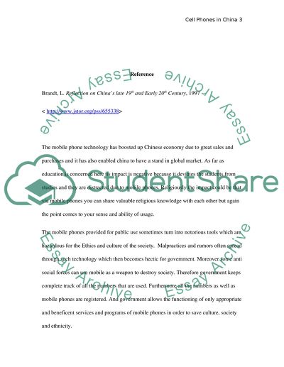 Cell Phones in China