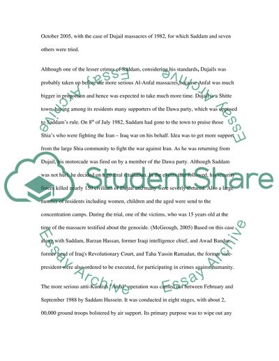 LLM Human Rights -Case study on prosectution