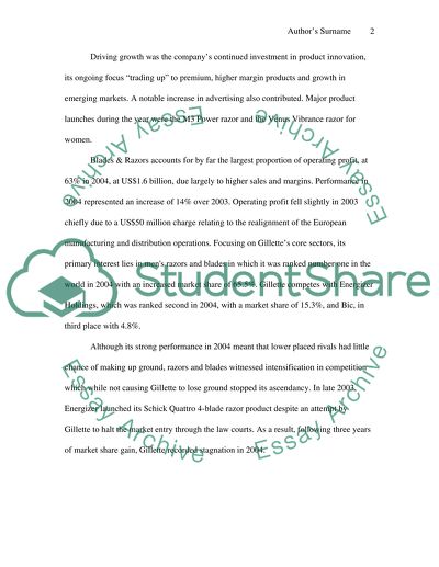 Techniques of Selling: Gillette Mach3