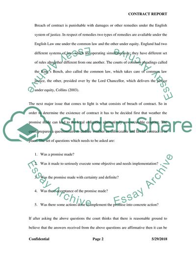 Legal Remedies for Breach of Contract