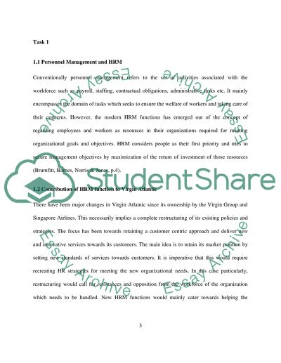 Human resources management