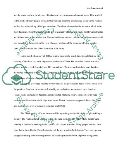 Jeddah Floods Disaster