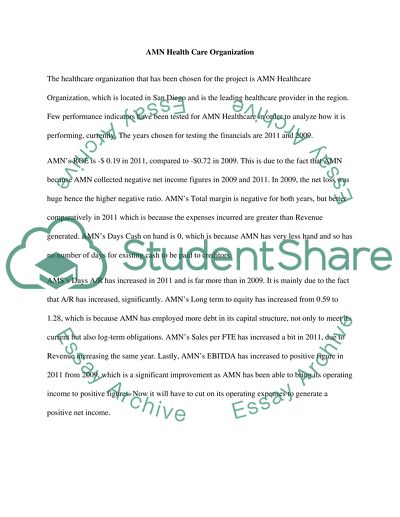 Health Care Organization