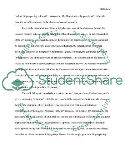 Response of the artical