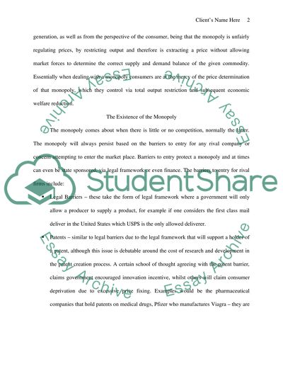 Monopolies and the Laws Surrounding Them