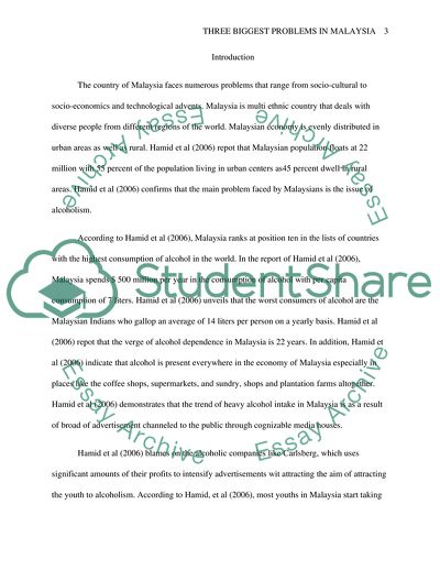 The Biggest Problems in Malaysia