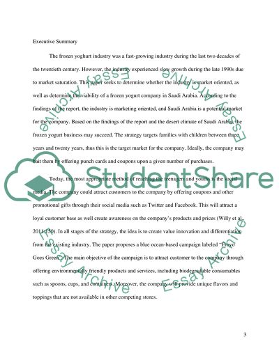 Using the Blue Ocean Strategic Model