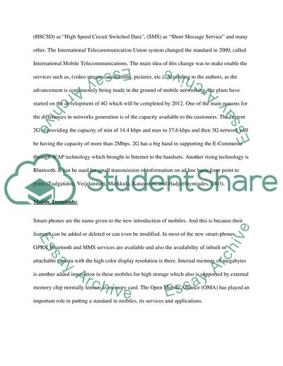 Mobile E-commerce and Location-Based Services - Technology and Requirements