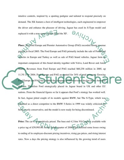 Jaguar Cars on Car Market in the UK