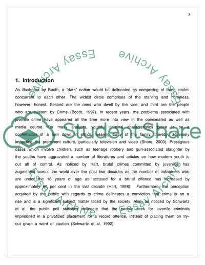 Expository Essay Thesis Statement Juvenile Violence Christmas Essay In English also Essays About Health Care Juvenile Violence Essay Example Topics And Well Written Essays High School Senior Essay
