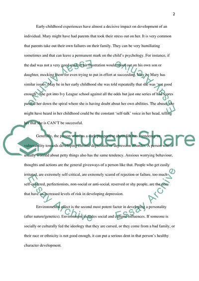 Psychology and the Diathesis-stress model