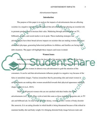 Marketing impacts on society