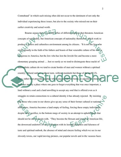 Transnational America by Randolph Bourne