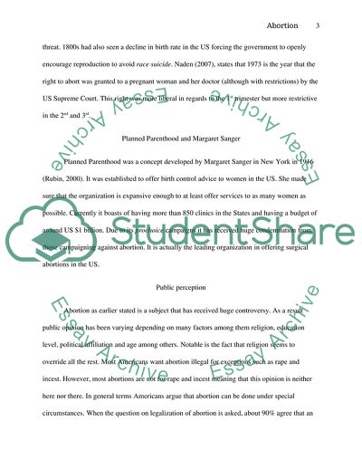 History and Origin of Abortion