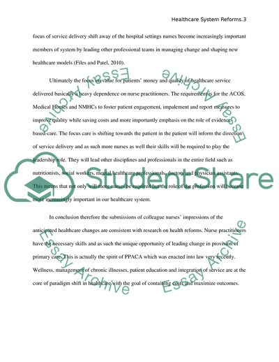 Evolving Practice of Nursing and Patient Care Delivery Models