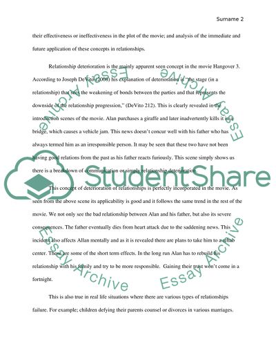 Movie Project (about Hang Over 3 movie)