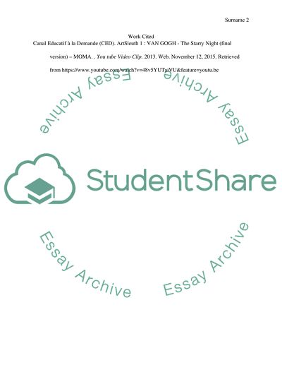 Van Goghs Starry Night