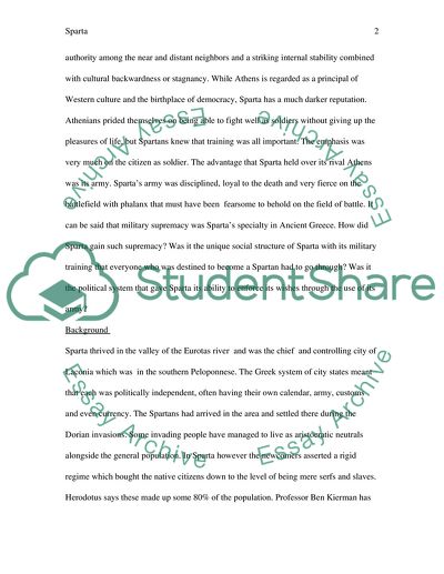 Thanks to What Spartans Succeeded in War