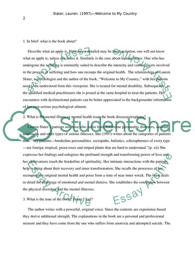 Welcome to My Country by Slater Lauren