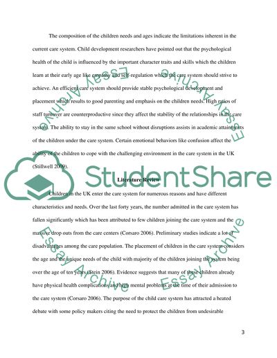 The History of the UK Care System