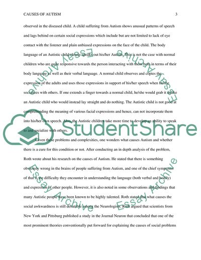 People Suffering from Autism