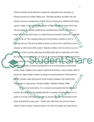 The Blame and Shame of Homelessness