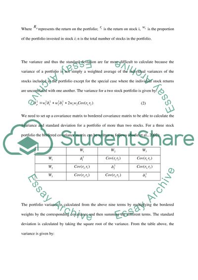 Investment Portfolio Management Strategies