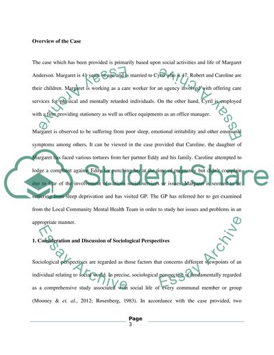 Sociological Perspectives: Social Work