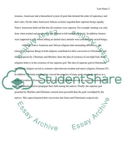 The African Idea of the High God