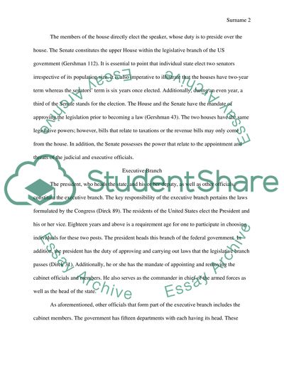 How the Branches Work Together