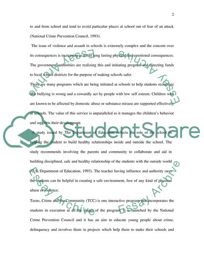 How Schools and Services Support and Protect Children and Families