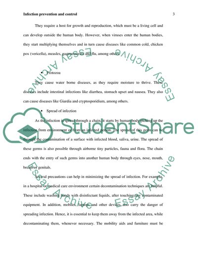 Health and Social Care: Infection Prevention and Control