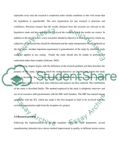 Definition and Methodology of the Study