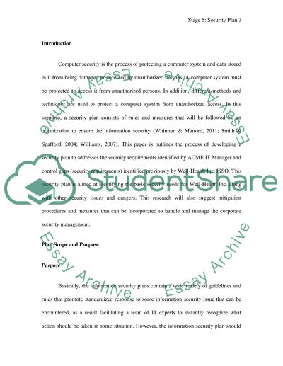 Corporate Security Management